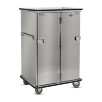 FWE ETC-1314-80 80 Tray Capacity Non-Insulated Prisoner Tray Cabinet