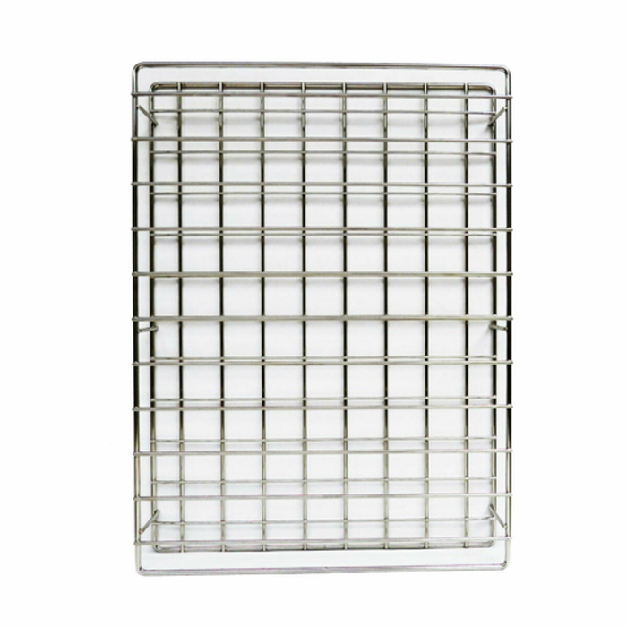 Cookshack PV016 Set of 3 Nickel-Plated Steel Rib Racks