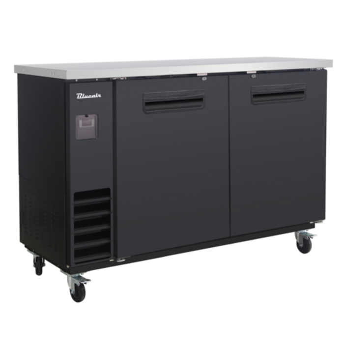 Blueair BLNBB-60B-HC 61-1/8" Narrow Depth Refrigerated Back Bar Cabinet