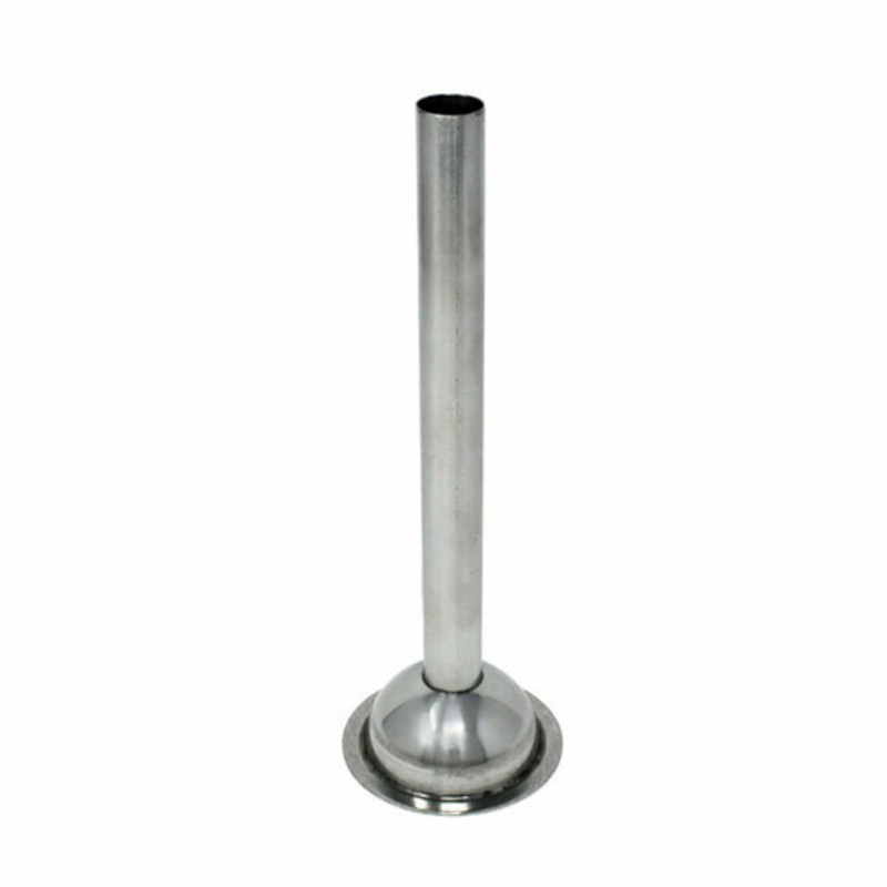 Omcan 10012 Stainless Steel 17mm Sausage Stuffing Tube For Consistent & Hygienic Sausage Making.