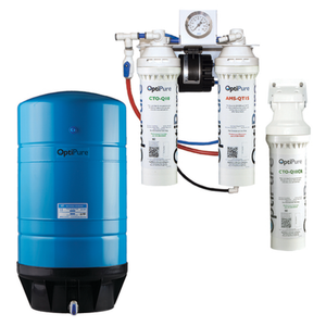 OptiPure Reverse Osmosis System For Commercial Kitchens With 16 Gallon Tank And Dual Filter System