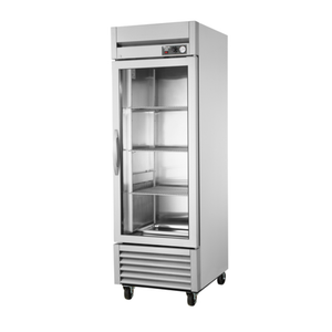 27 Inch Heated Holding Cabinet With Glass Door For Commercial Kitchen Use