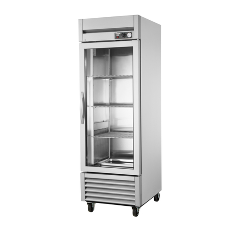 27 Inch Heated Holding Cabinet With Glass Door For Commercial Kitchen Use