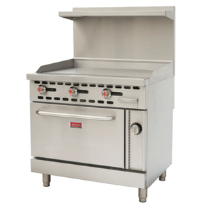 Omcan 48189 (CE-CN-0914G-RC) 36" Commercial Gas Restaurant Range
