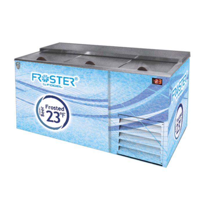 Fogel FROSTER-B-65-HCB Refroidisseur à bière horizontal de 168 cm de largeur, capacité 480 bouteilles