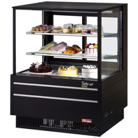 Vitrine réfrigérée de boulangerie Turbo Air TCGB-36UF-W(B)-N de 36-1/2 po de large