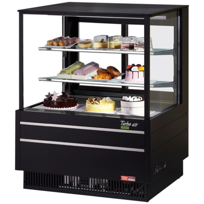 Vitrine réfrigérée de boulangerie Turbo Air TCGB-36UF-W(B)-N de 36-1/2 po de large