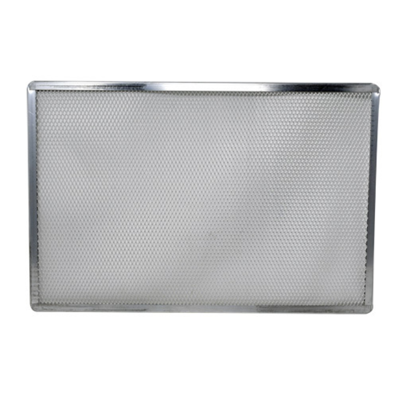 Omcan 46738 Commercial Aluminum Pizza Screen for Crispy 18-inch Crusts rectangular aluminum mesh pizza screen tray