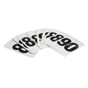 Alt Tag: Omcan 13665 Extra Tags 1-100 For Customer Numbering System replacement number tags for Please Take-A-Number queue system