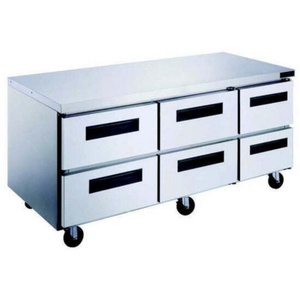 New Air NUR-72-6D 72.5-Inch Undercounter Refrigerator