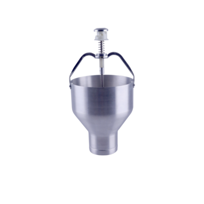 Omcan 81230 1.3 Quart Stainless Steel Batter Dispenser with Stable Stand stainless steel pancake batter dispenser with trigger handle