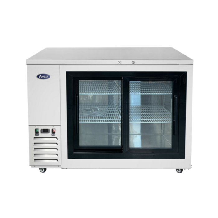 Atosa SBB48SGGRAUS1 48 inch Refrigerated Back Bar Cabinet Cooler