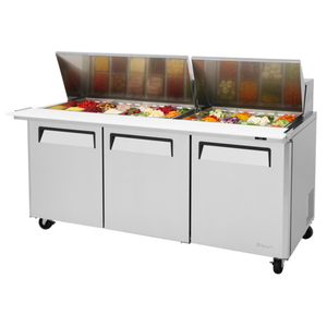 Turbo Air MST-72-30-N 72-5/8"W Mega Top Sandwich Prep Table