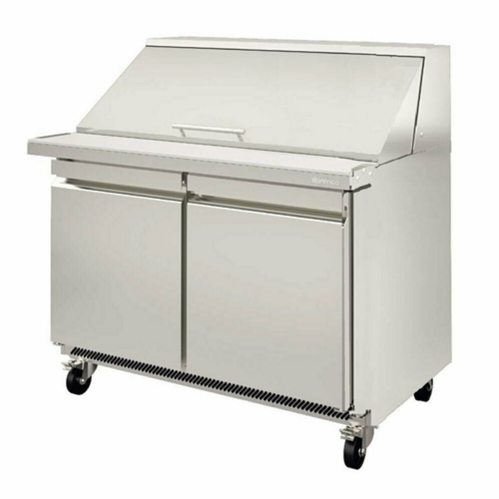 Infrico IRT-UC48PMT Table de préparation réfrigérée à mega-top pour salades et sandwichs de 122 cm