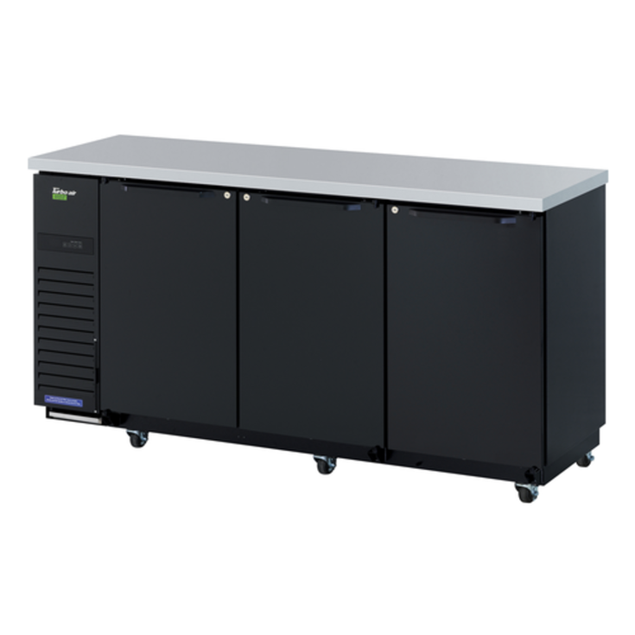 Turbo Air TBB-24-72SBD-N6 Armoire arrière de bar réfrigérée de 73-1/8 po de largeur