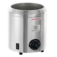 Server 82066 Countertop Food Topping Warmer Base for #10 Can