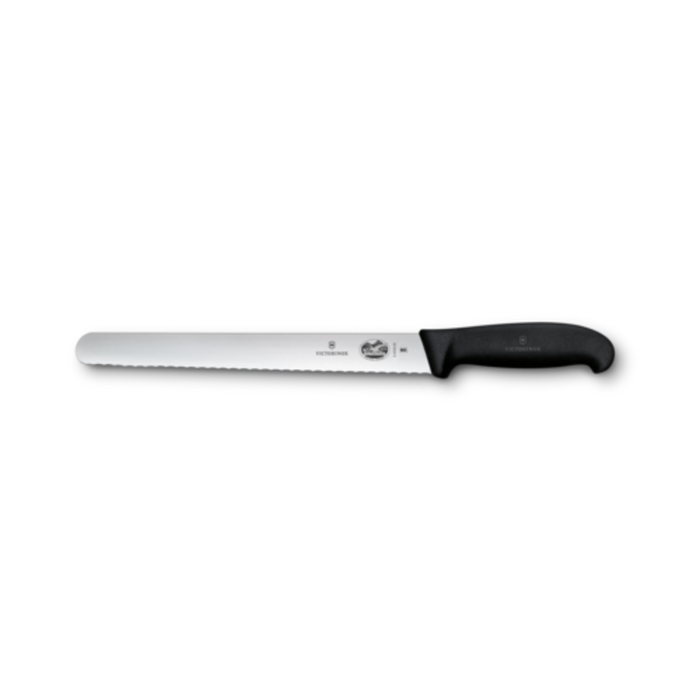 Victorinox 5.4233.25B 10" Roast Beef Slicer Knife with Serrated Edge