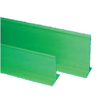 Séparateur vert solide OMCAN de 30 pouces pour l'organisation des présentoirs de marchandises