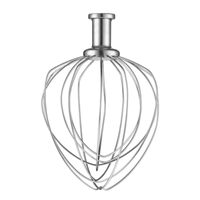 Waring WSM7LW Stainless Steel Whisk for 7-Quart WSM7L Mixer