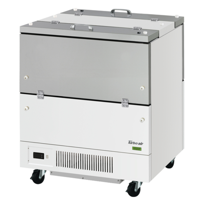 Refroidisseur de lait Turbo Air TMKC-34-2-WS-N6 de 34" à double accès