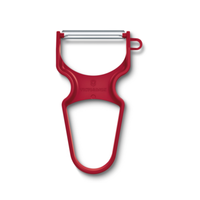 Victorinox 6.0930.1 Rapid Manual Vegetable Peeler with Straight Edge, Red