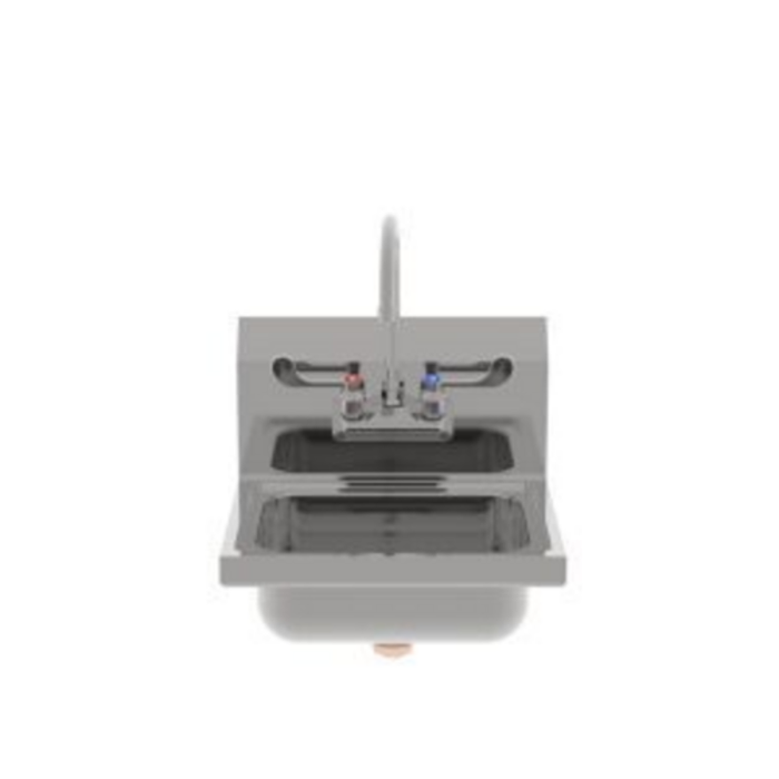 Mixrite by Atosa SH15 15-3/4" Wall Mount Hand Sink