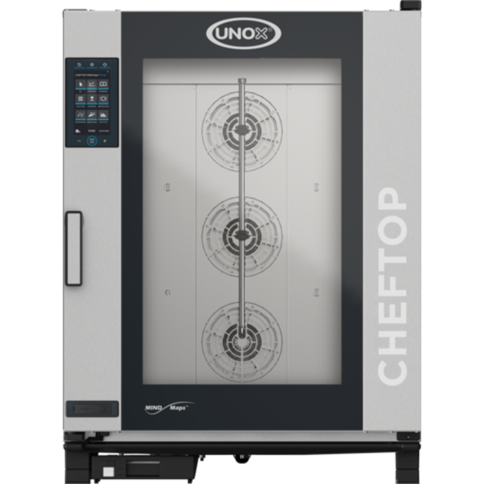 UNOX XAVC-10FS-GPLM ChefTop Ten Pan Countertop Gas Combi Oven