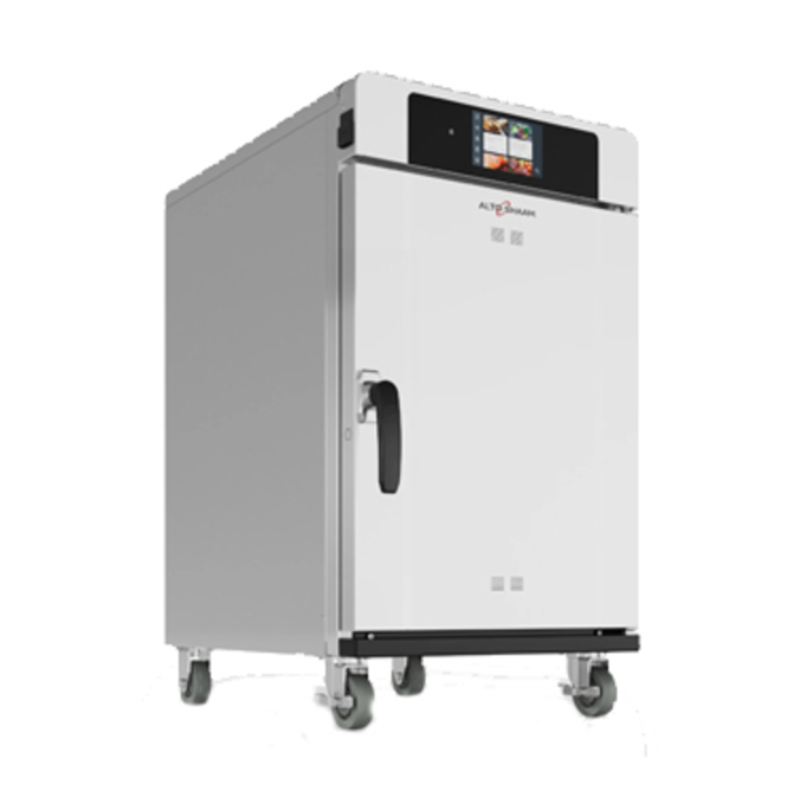 Alto-Shaam Halo Heat Smoker Oven For Enhanced Cooking And Smoking, Featuring Wood Chip Infusion Technology.