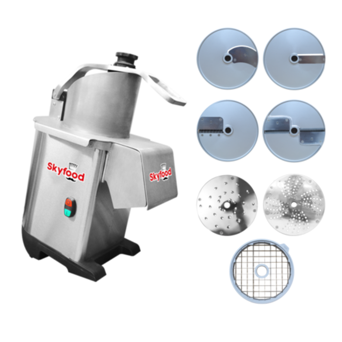 Skyfood PA7 PRO D Countertop Food Processor 12.8"W x 20.47"D