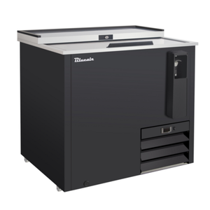 Blueair BLBC-36B-HC 36-7/8"W Single Lid Commercial Bottle Cooler