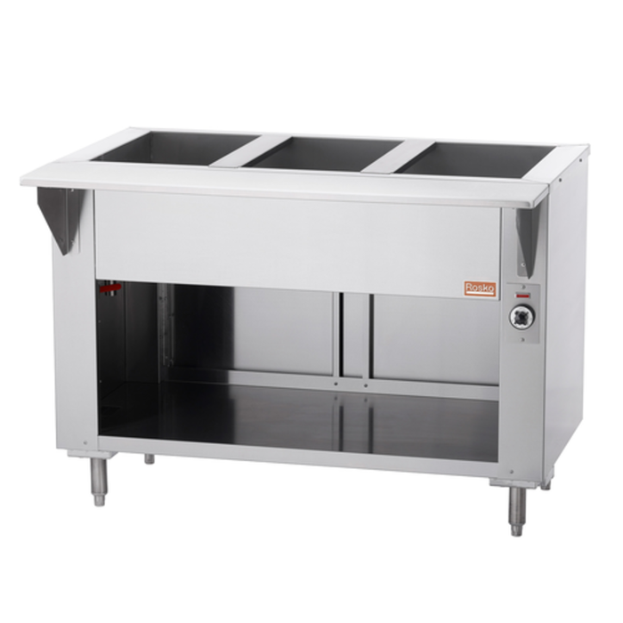 Rosko RO-STFE-48-2 48"W Electric Hot Food Steam Table Counter
