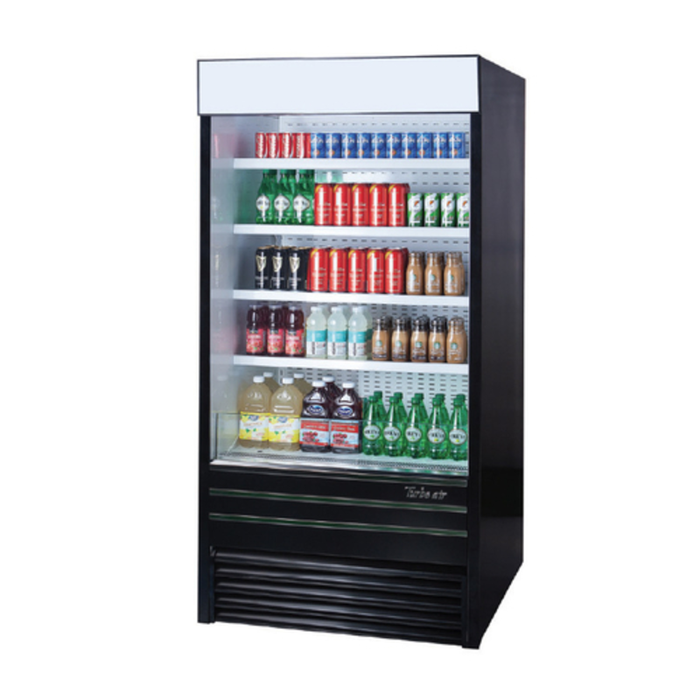 Turbo Air TOM-36EB-N 36" Vertical Air Curtain Merchandiser 16.5 cu. ft.