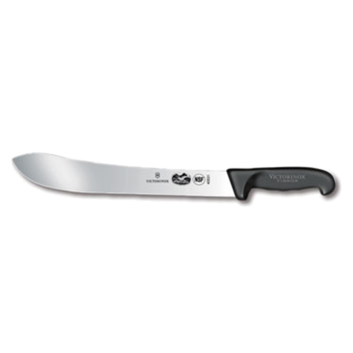 Victorinox 5.7403.31 12" Straight Blade Fibrox Pro Butcher Knife