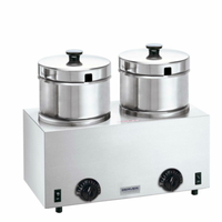 Server 81200 TWIN FS-4 PLUS 10 qt. Countertop Soup Warmer/Rethermalizer