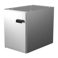 Lainox NCS61 Neutral Cabinet Stand for CAN061R 6-Grid Combi Ovens