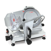 Omcan 21629 10-inch Commercial Electric Meat Slicer With Built-in Sharpener For Consistent Slicing