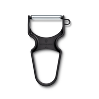 Victorinox 6.0930.3 Rapid Straight Edge Manual Vegetable Peeler, Black