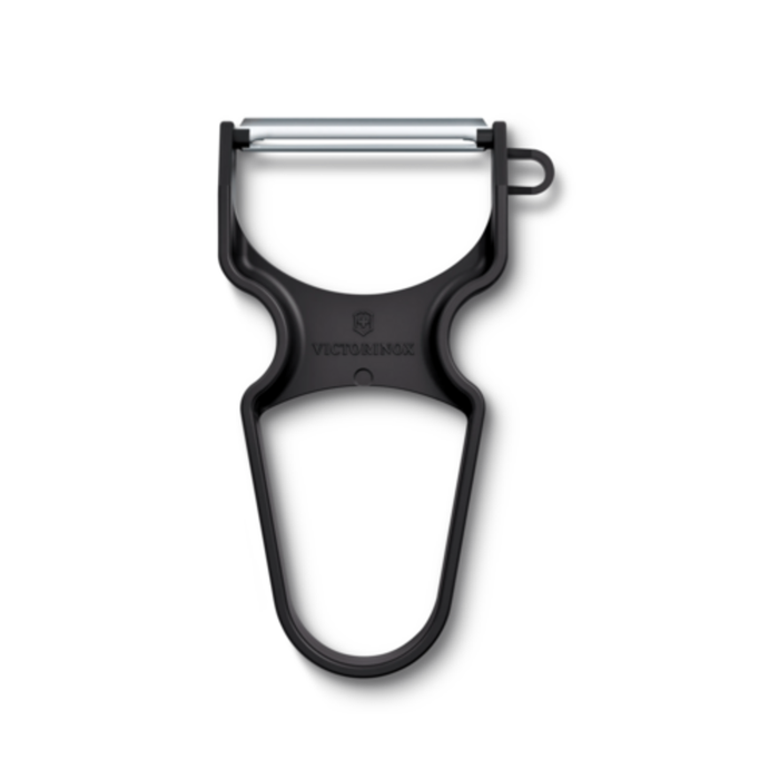 Victorinox 6.0930.3 Rapid Straight Edge Manual Vegetable Peeler, Black