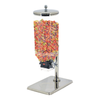 OMCAN 80530 Single 6.8 Quarts Stainless Steel Cereal Dispenser For Organized Self-Serve Areas