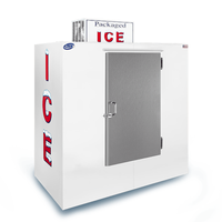 Leer L065UASP 65 Cu. Ft. Outdoor Ice Merchandiser Auto Defrost