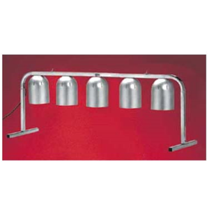 Nemco 6008-5 Portable Countertop Infrared Heat Lamp, 5 Bulb