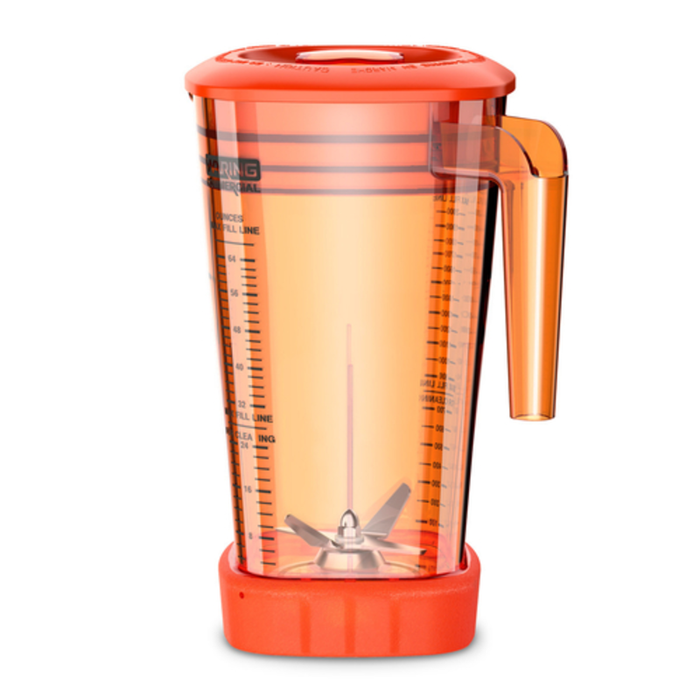 Waring CAC95-28 The Raptor 64 oz. Orange Blender Container