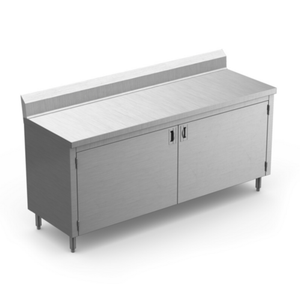 Winholt STCT-BBHD3048-MS 48"L x 30"W Enclosed Stainless Steel Work Table