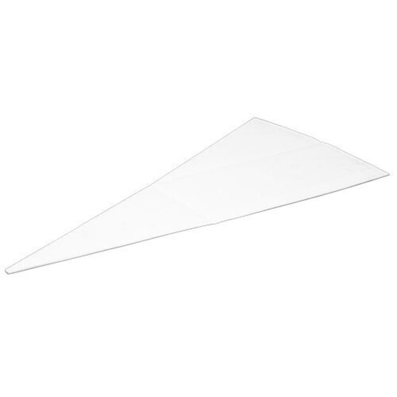 Omcan 48895 24" x 12.5" Reusable Professional Grade Durable Icing Piping Pastry Bag clear piping bag for cake and cupcake decorating