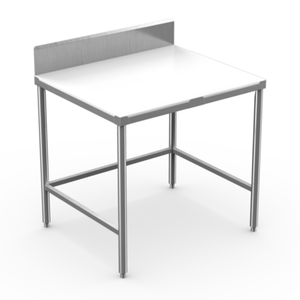 Winholt DPTB-3696 96"L x 36"W Poly Top Work Table