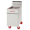American Range AF-75 Gas Floor Fryer 75 lb Capacity For Commercial Use With Stainless Steel Construction