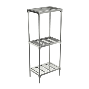 Winholt BKR-302076 30"L x 20"W Heavy Duty Aluminum Keg Storage Rack