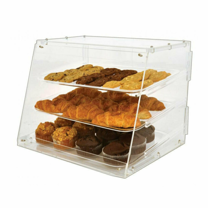 Omcan 80568 20.5"W Countertop Acrylic Bakery Pastry Display Case
