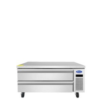 Atosa MGF8460GR 48" Refrigerated Chef Base Freezer Equipment Stand