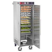 FWE ETC-1826-34HD 22.5"W Mobile Heated Holding Cabinet